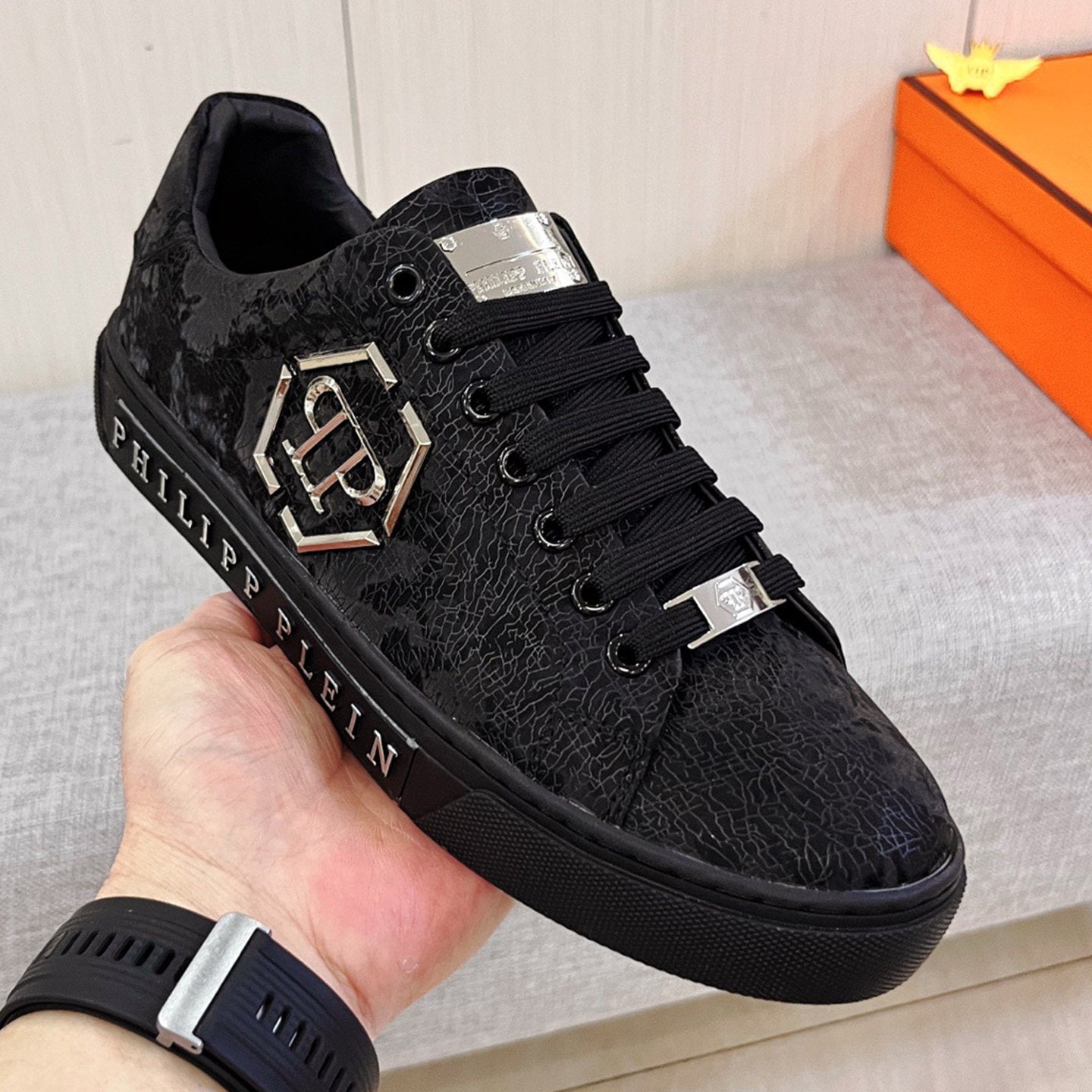 Philipp Plein Lo-Top "Hexagon"