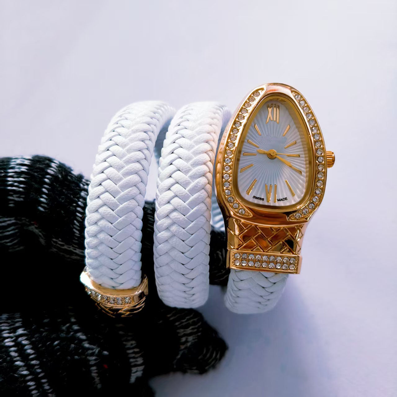 Orologio Gioiello Wrap Snake Rhombus