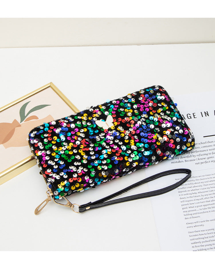 Portafoglio Sequin Street Style