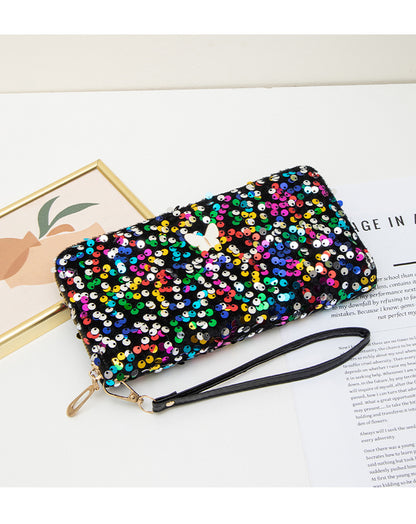 Portafoglio Sequin Street Style