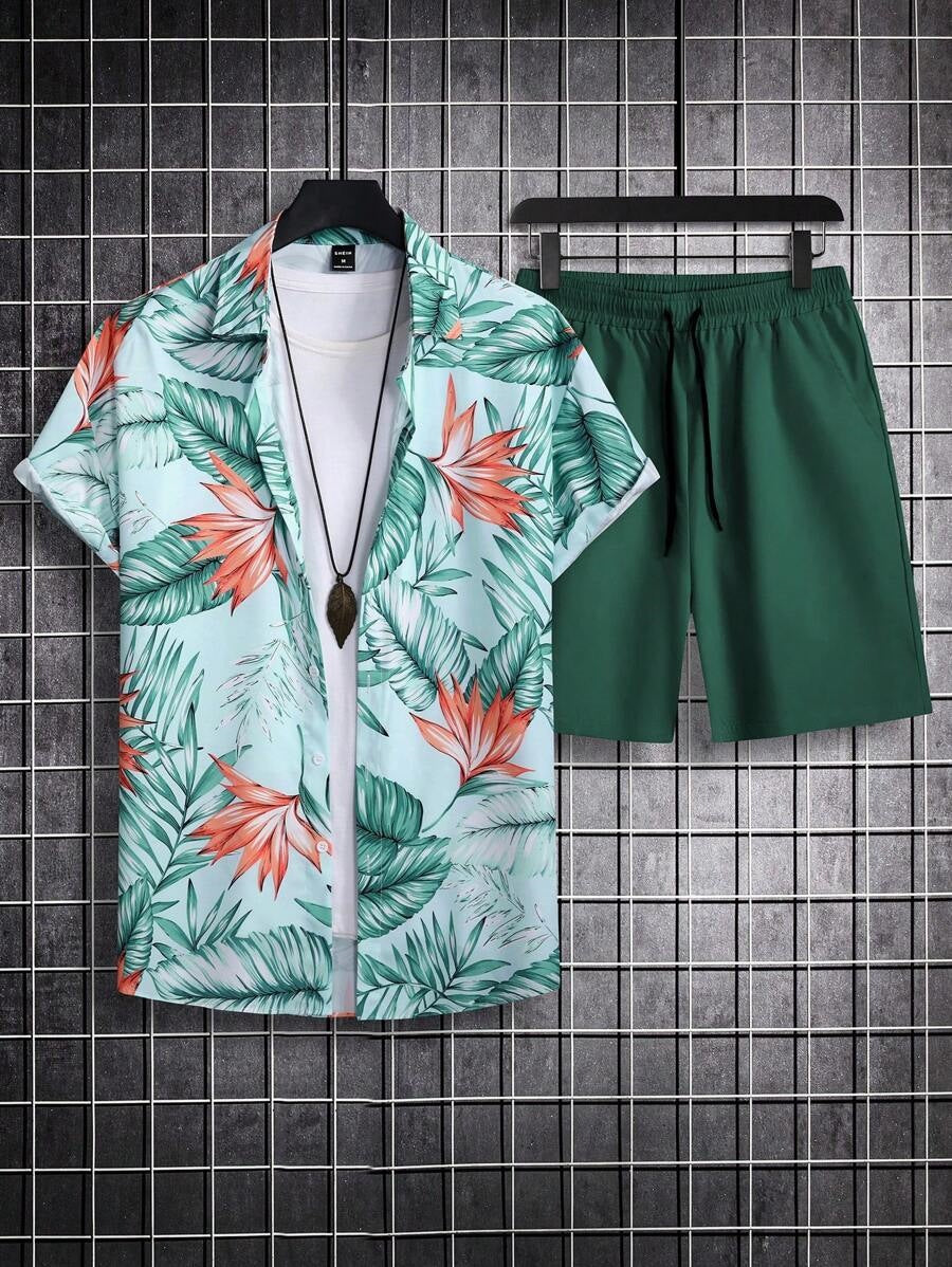 Camicia a Maniche Corte e Shorts