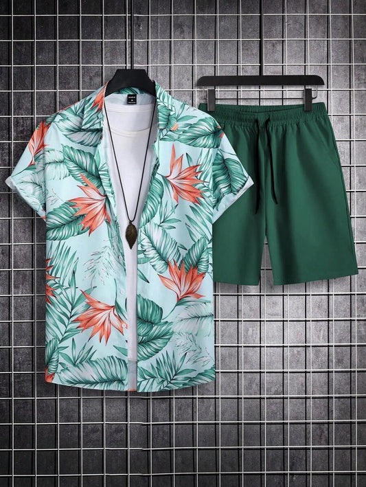 Camicia a Maniche Corte e Shorts