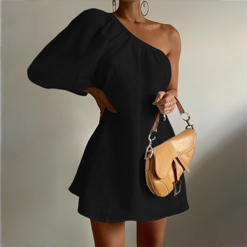 Linen Essence: Oblique Dress 2026