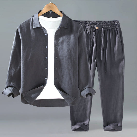 Completo Estivo in Lino Traspirante Over-Size