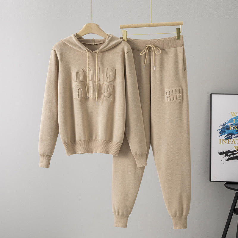 Completo Casual in Maglia di Lana