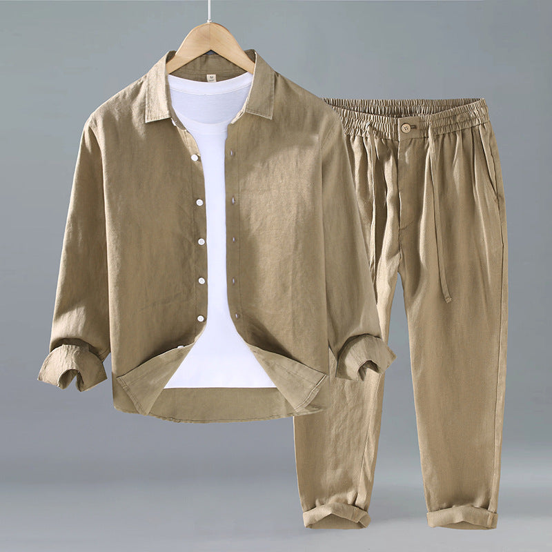 Completo Estivo in Lino Traspirante Over-Size