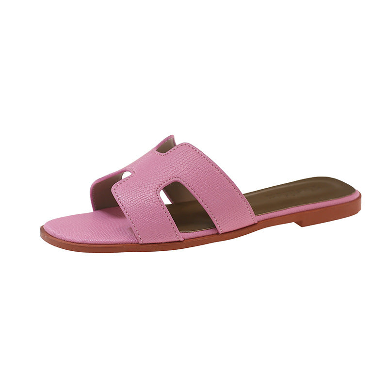 Sandalo Flat Single Strap Color Block