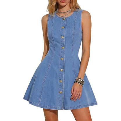 Denim Mid-Length