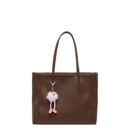 Borsa a Tracolla "Urban Minimalism" Horizontal Square con Doppia Tracolla e Chiusura Safe-Zip