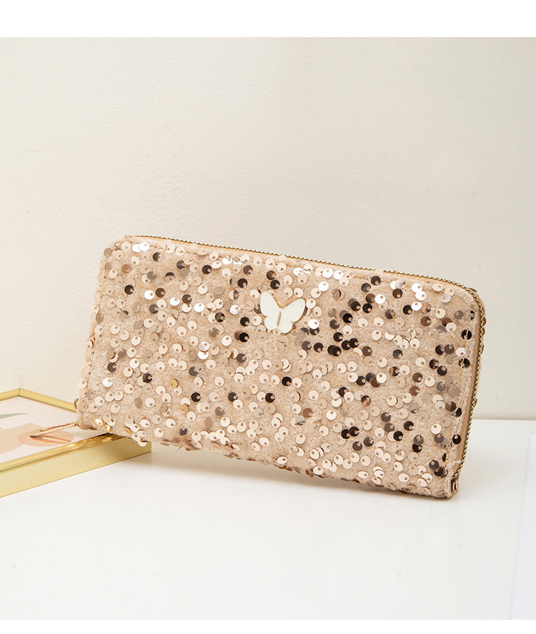 Portafoglio Sequin Street Style
