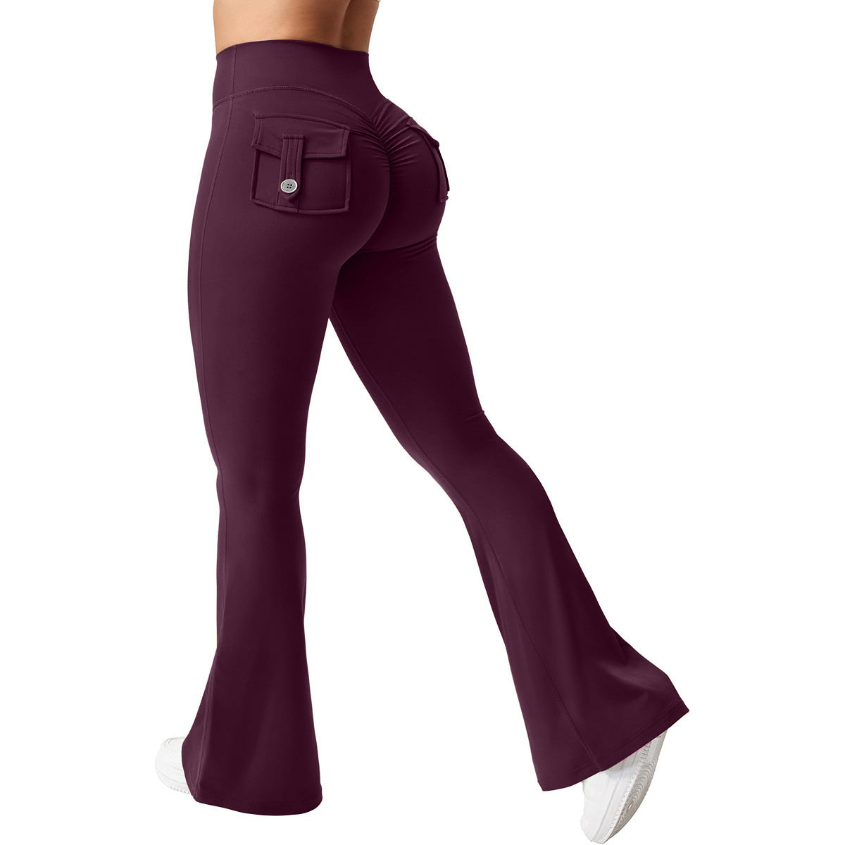 Pantalone Cropped High-Waist con Tecnologia Tummy-Control e Struttura