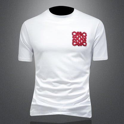 T-Shirt "Vibrant Vision" Slim Fit in Cotone Premium con Grafica Cartoon Art