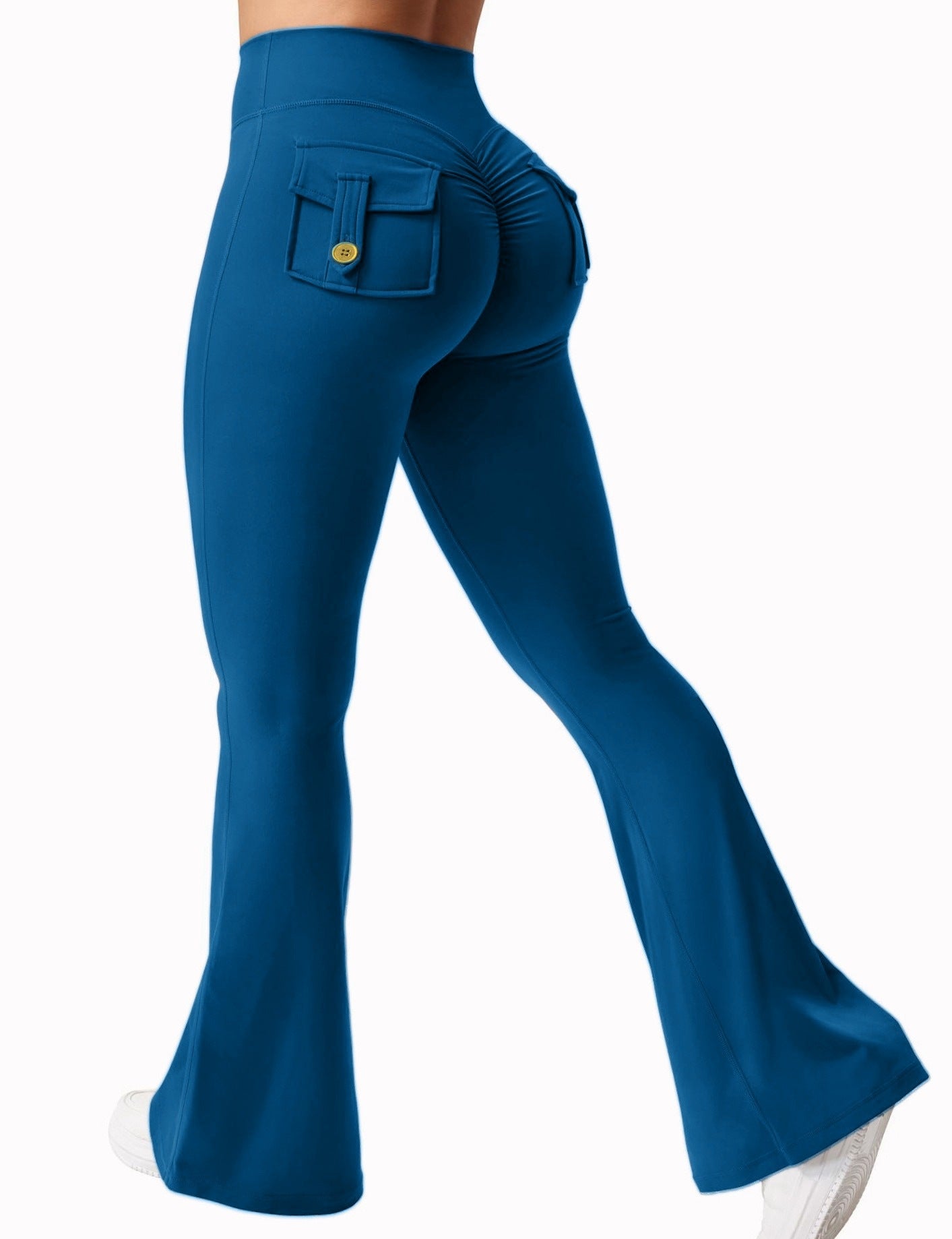 Pantalone Cropped High-Waist con Tecnologia Tummy-Control e Struttura
