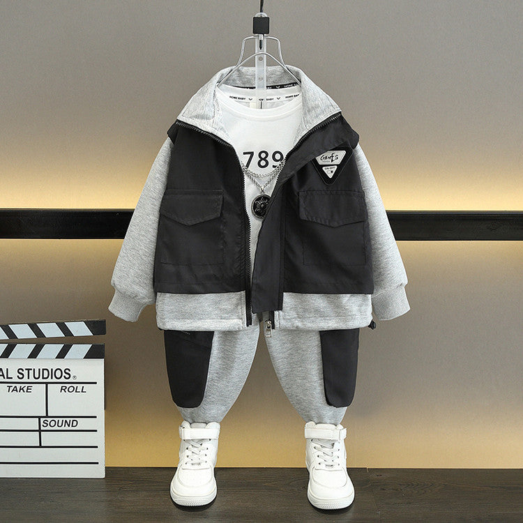 Set Fake Three-Piece 