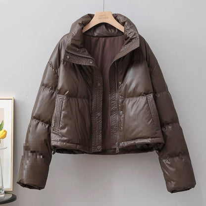 Guscio Zen: Piumino PU Leather 2026