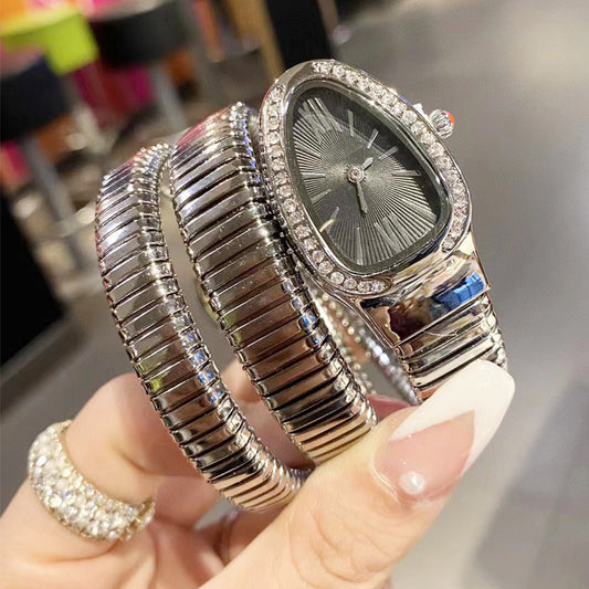 Orologio Gioiello Wrap Snake Rhombus
